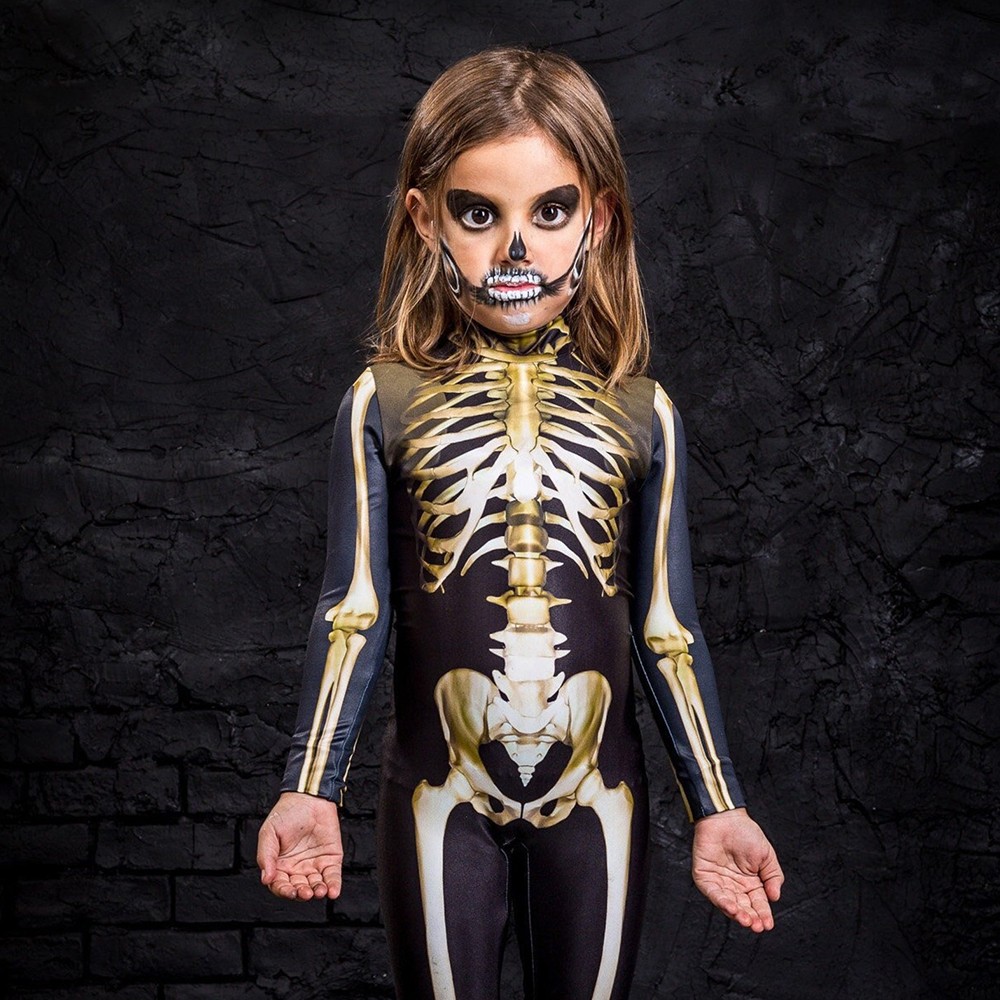 Skeleton Halloween Costume For Kid